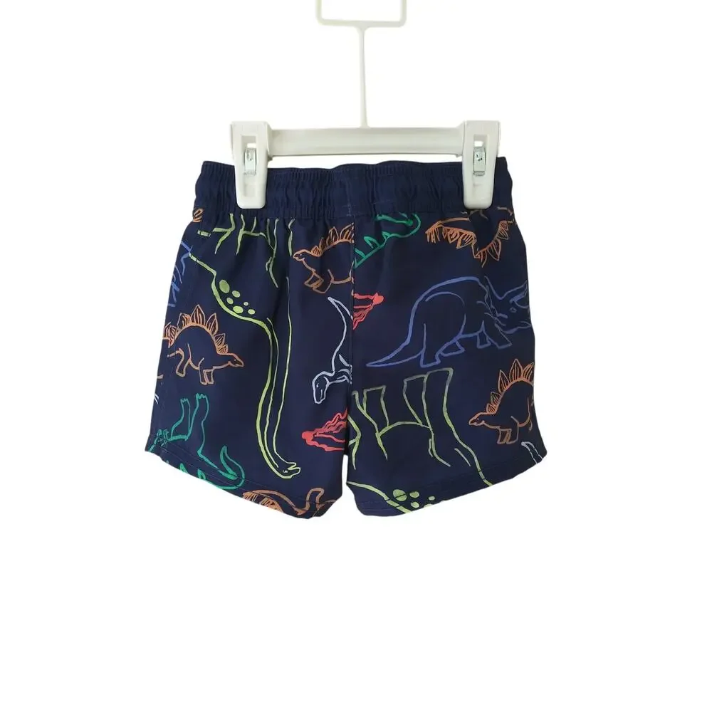 NWT Carter's Boy's Dinosaur Bathing Suit Set Green/Blue 3T